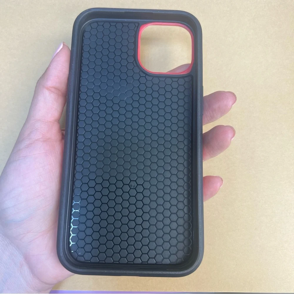 Red iPhone 14 case strong #accessories